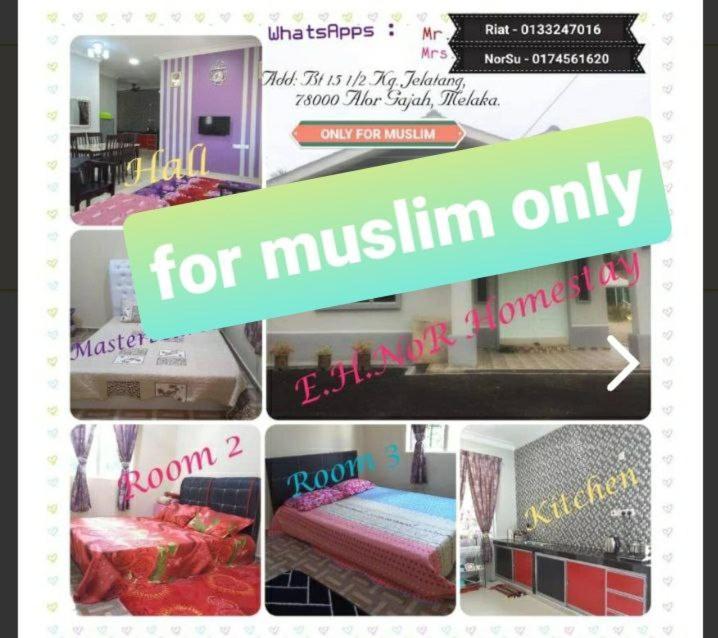 Nor Su Homestay Alor Gajah Dış mekan fotoğraf